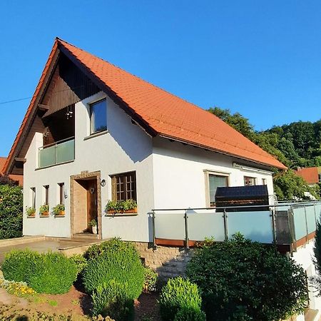 Ferienwohnung Am Rennsteig Bei Eisenach - Ilona Schmidt Wolfsburg-Unkeroda Ngoại thất bức ảnh