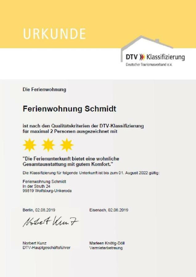 Ferienwohnung Am Rennsteig Bei Eisenach - Ilona Schmidt Wolfsburg-Unkeroda Ngoại thất bức ảnh